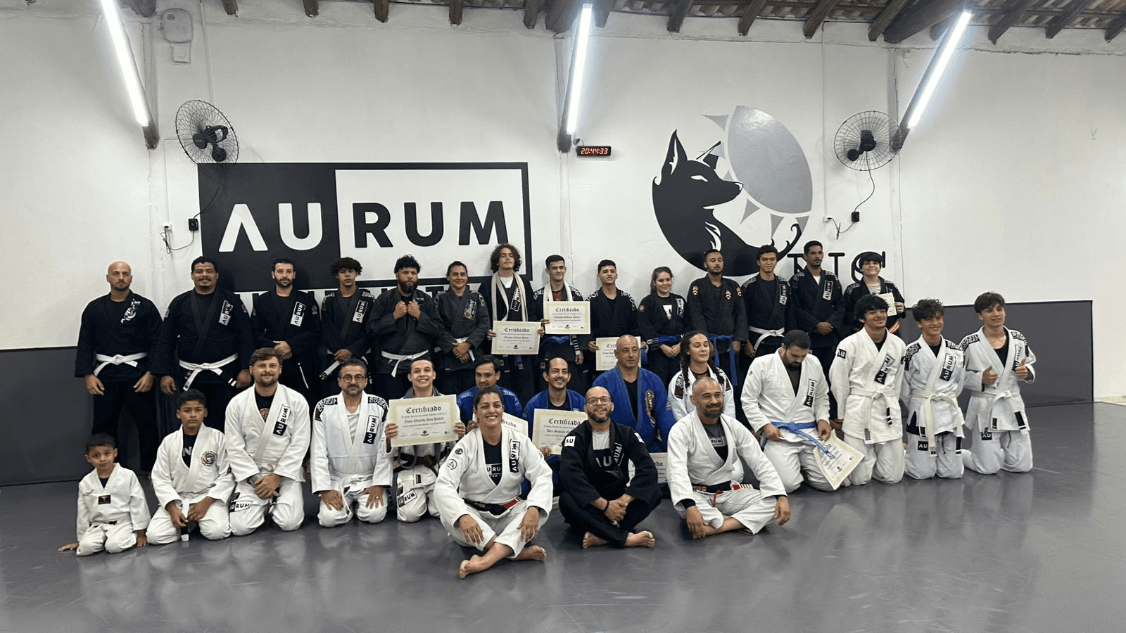Treino de Jiu-Jitsu